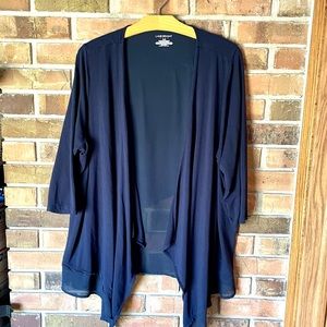 Lane Bryant Navy Blue Cardigan 18/20